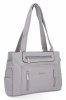 Torebka Shopper Bag firmy Hernan Jasno Szara